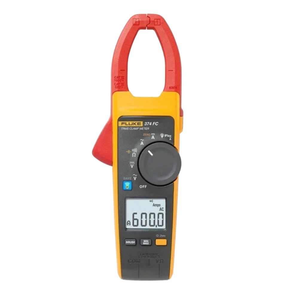 Amperimetro de Gancho CA/CD Inalambrico Fluke 374 FC