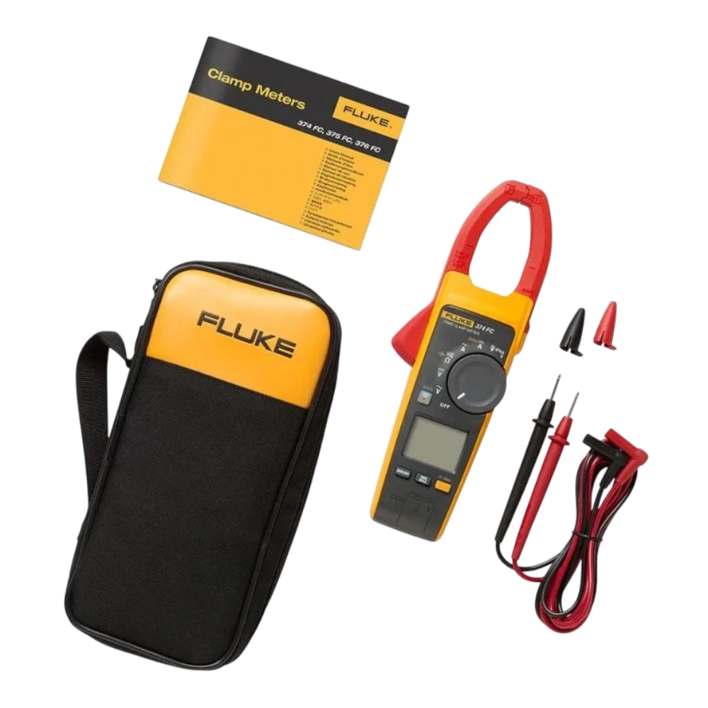 Amperimetro de Gancho CA/CD Inalambrico Fluke 374 FC