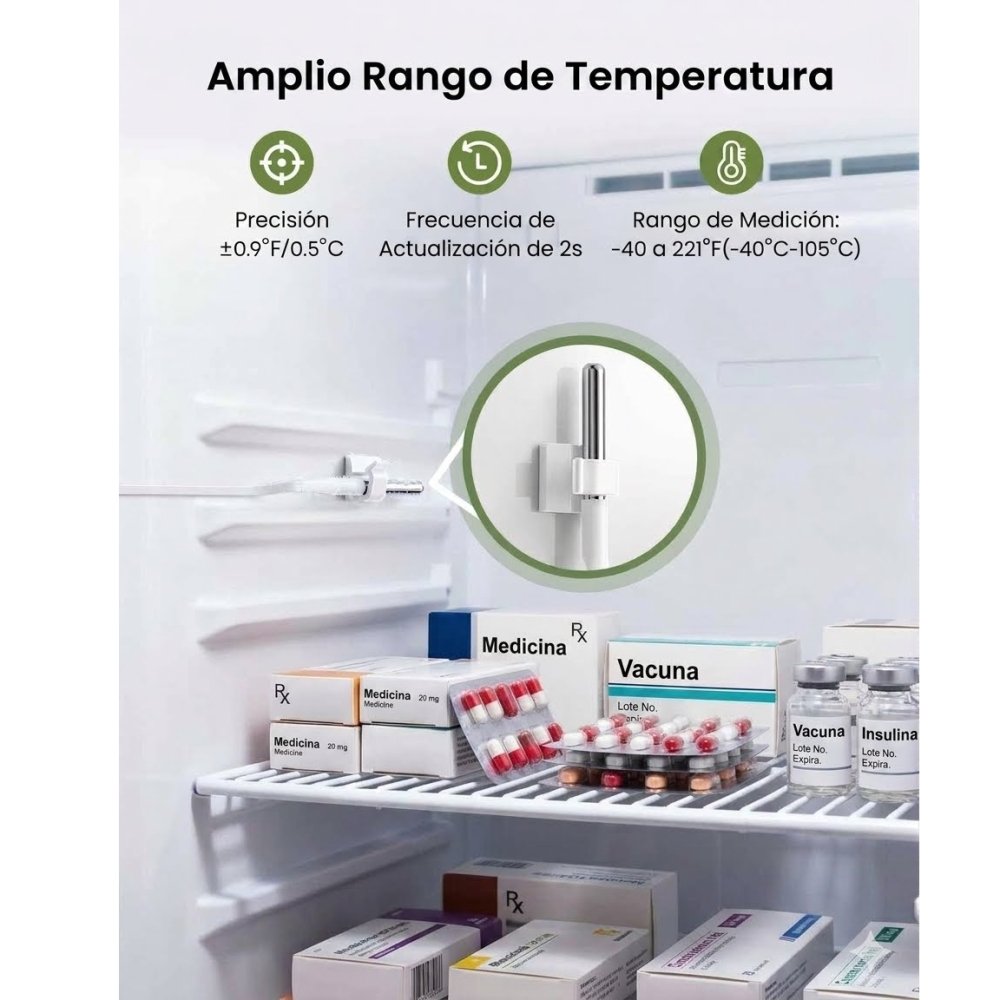 Datalogger para Congelador y Refrigerador