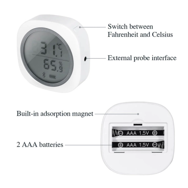 Datalogger Temperatura y Humedad Bluetooth