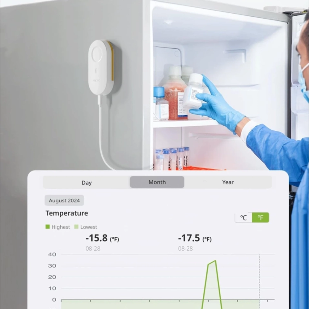Sensor Datalogger para Congelador y Refrigerador