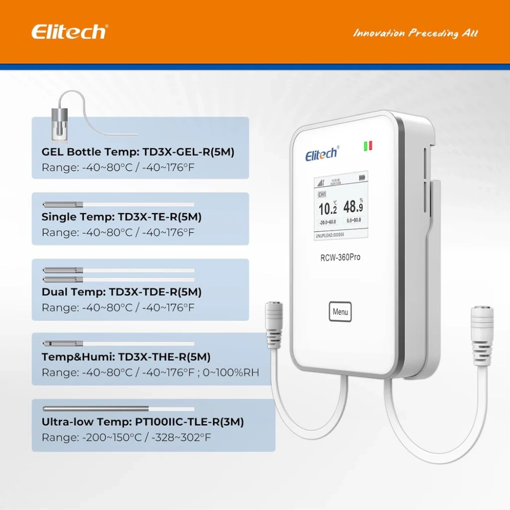 Datalogger de Temp. y Humedad Wifi
