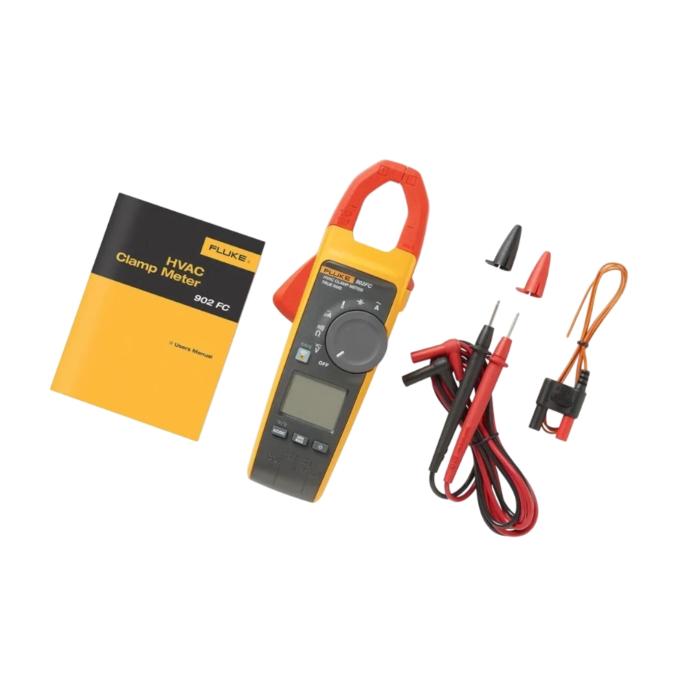Amperimetro de Gancho Inalambrico para calefaccion, HVAC Fluke 902 FC