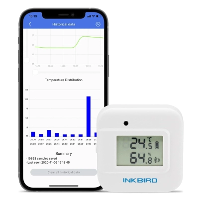 Datalogger Temperatura y Humedad Bluetooth