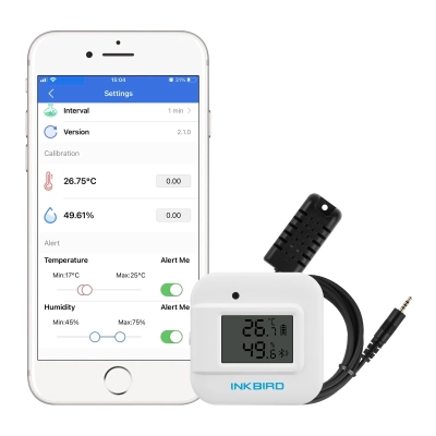 Datalogger Temperatura y Humedad Bluetooth