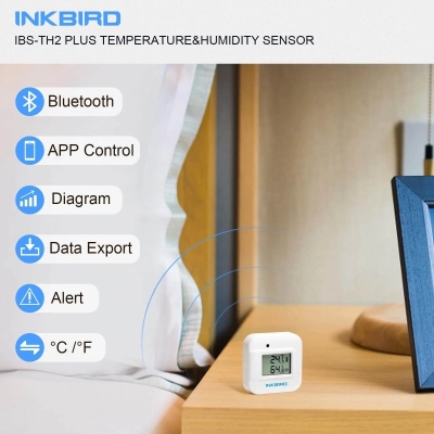 Datalogger Temperatura y Humedad Bluetooth
