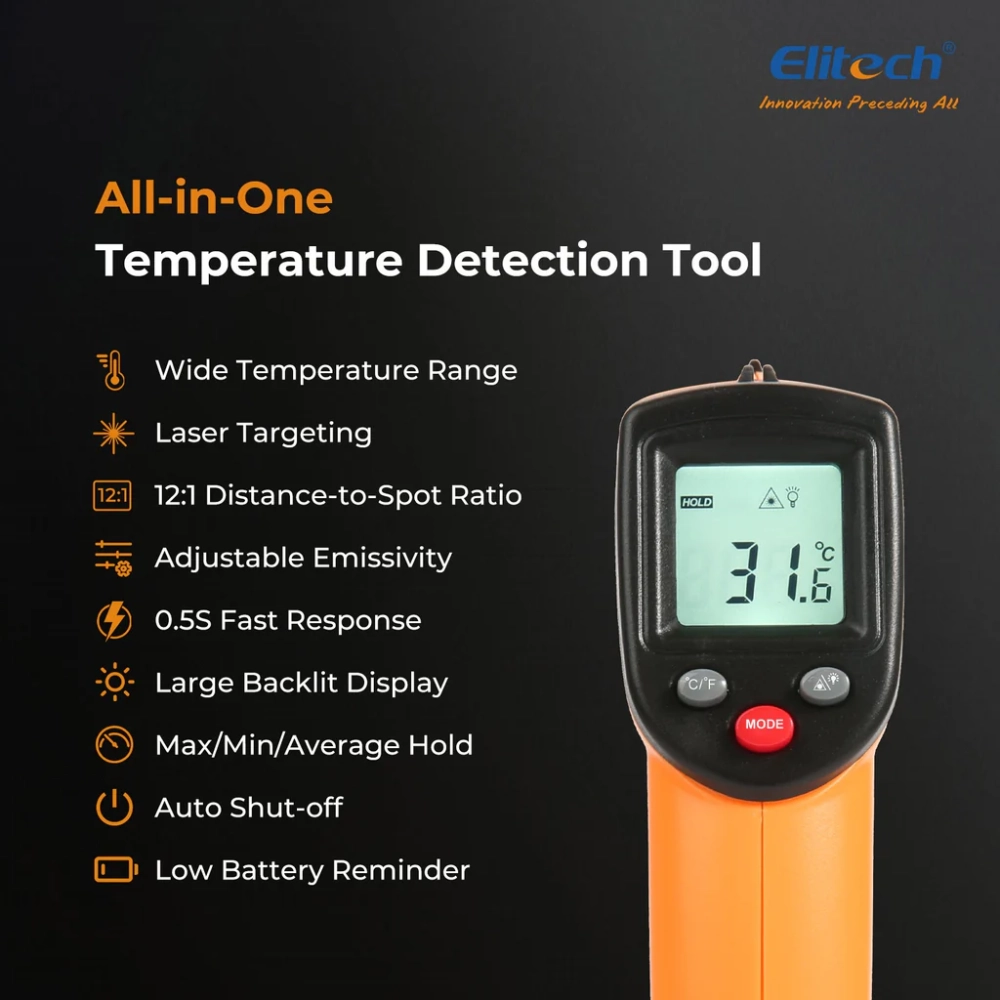 Termometro Infrarojo de alta precision